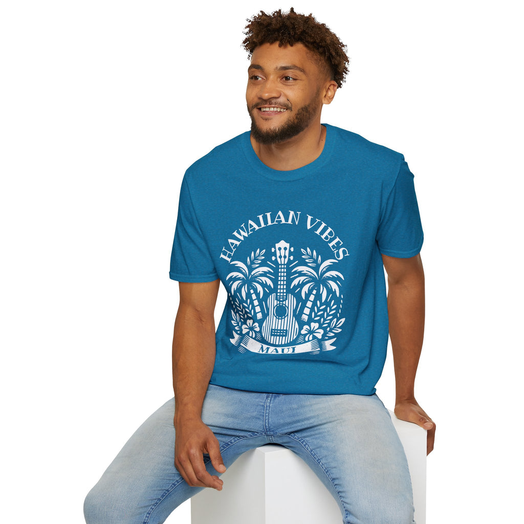 Hawaiian Vibes Maui Ukulele T-Shirt