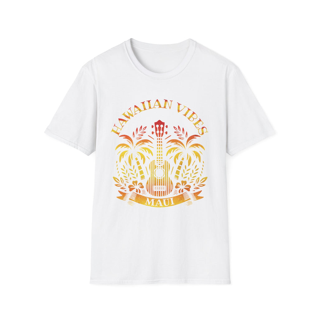 Hawaiian Vibes Maui Ukulele T-Shirt