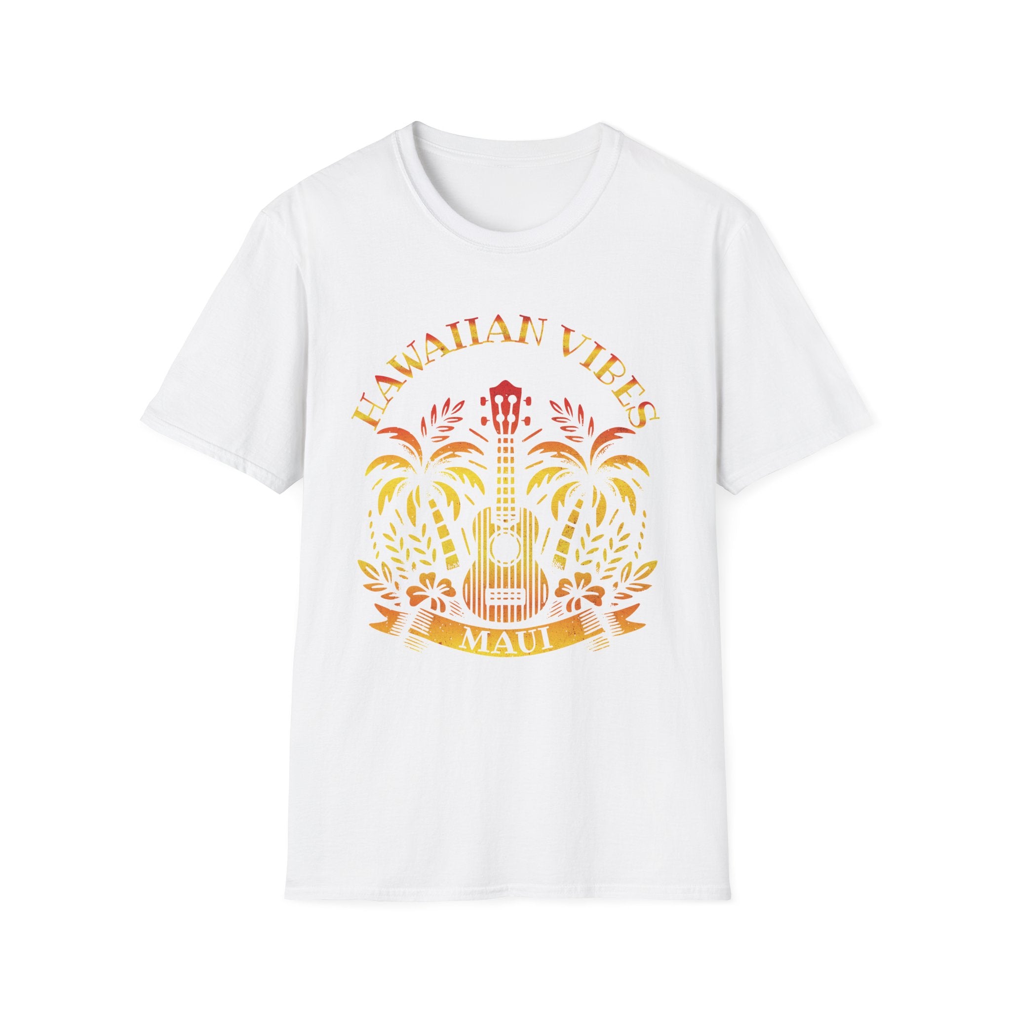 Hawaiian Vibes Maui Ukulele T-Shirt