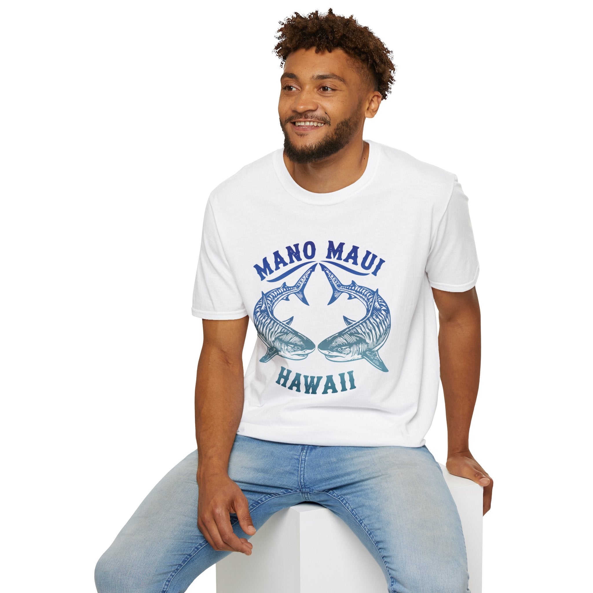 Tiger Shark Aumakua Tribute T-Shirt — Maui Hawaiian Culture Tee