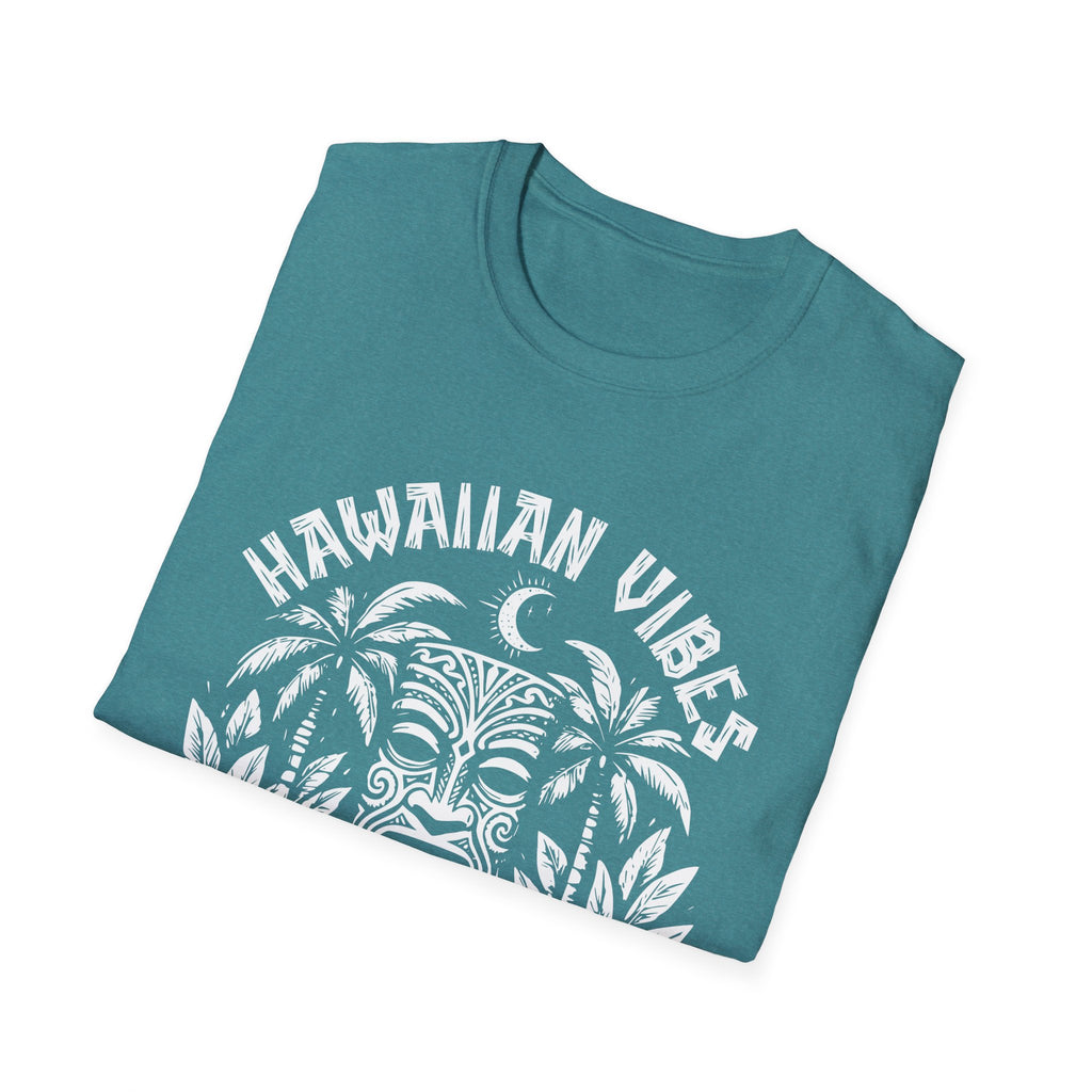 Hawaiian Vibes Maui T-Shirt — Velvet Night Tiki Beach Tee