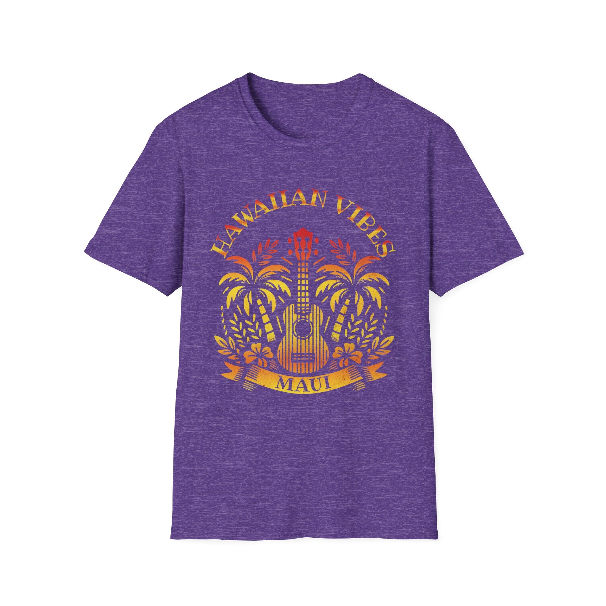 Hawaiian Vibes Maui Ukulele T-Shirt