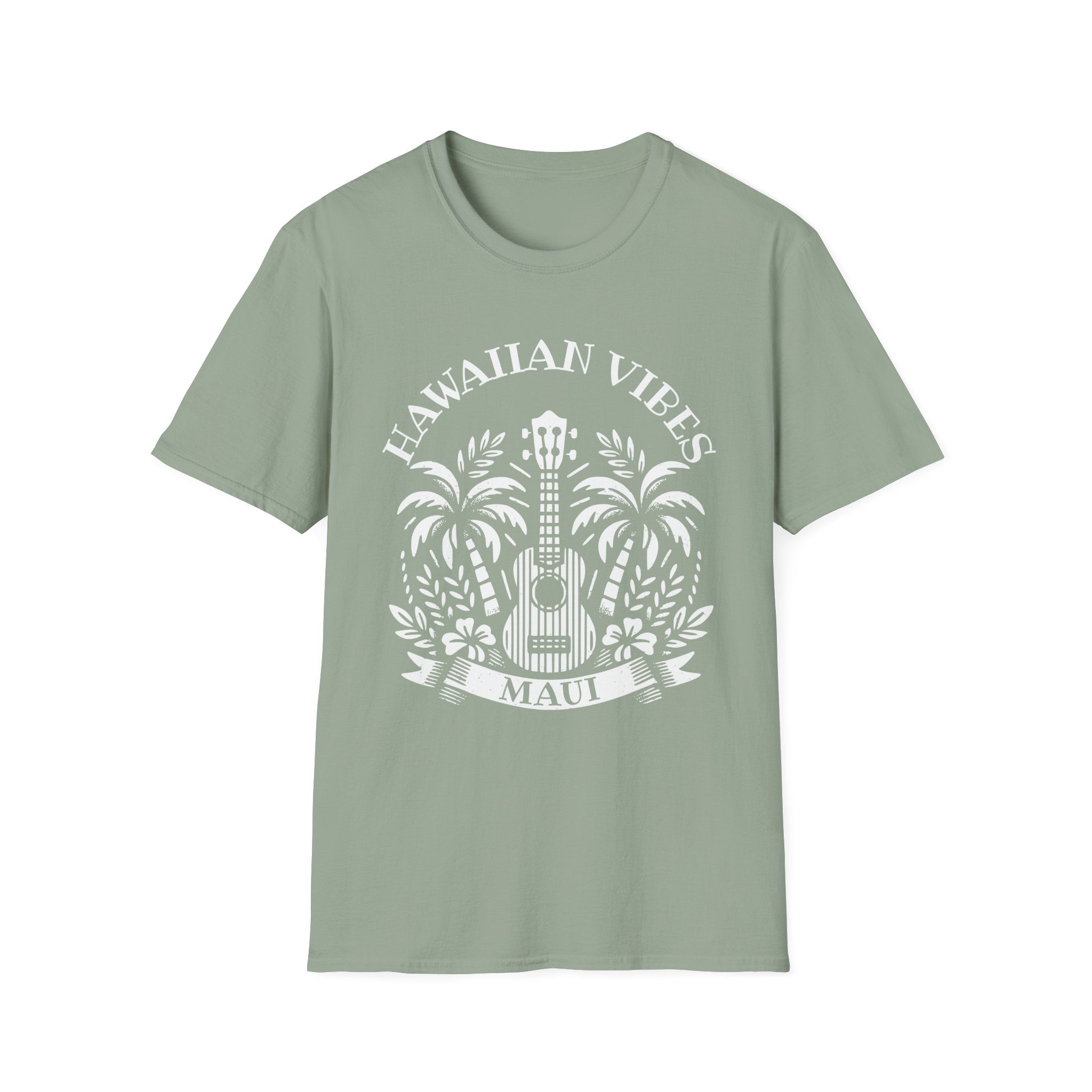 Hawaiian Vibes Maui Ukulele T-Shirt