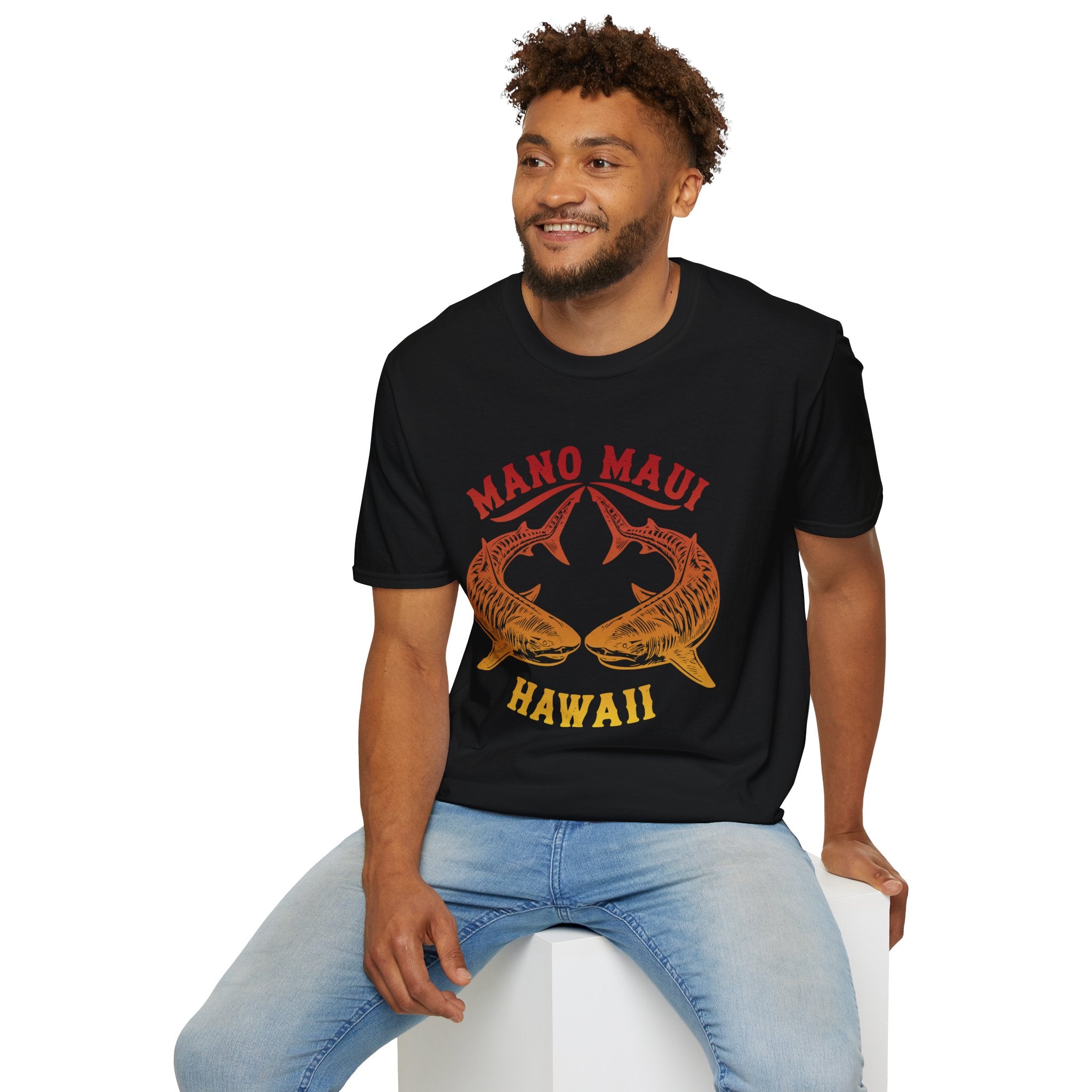 Tiger Shark Aumakua Tribute T-Shirt — Maui Hawaiian Culture Tee