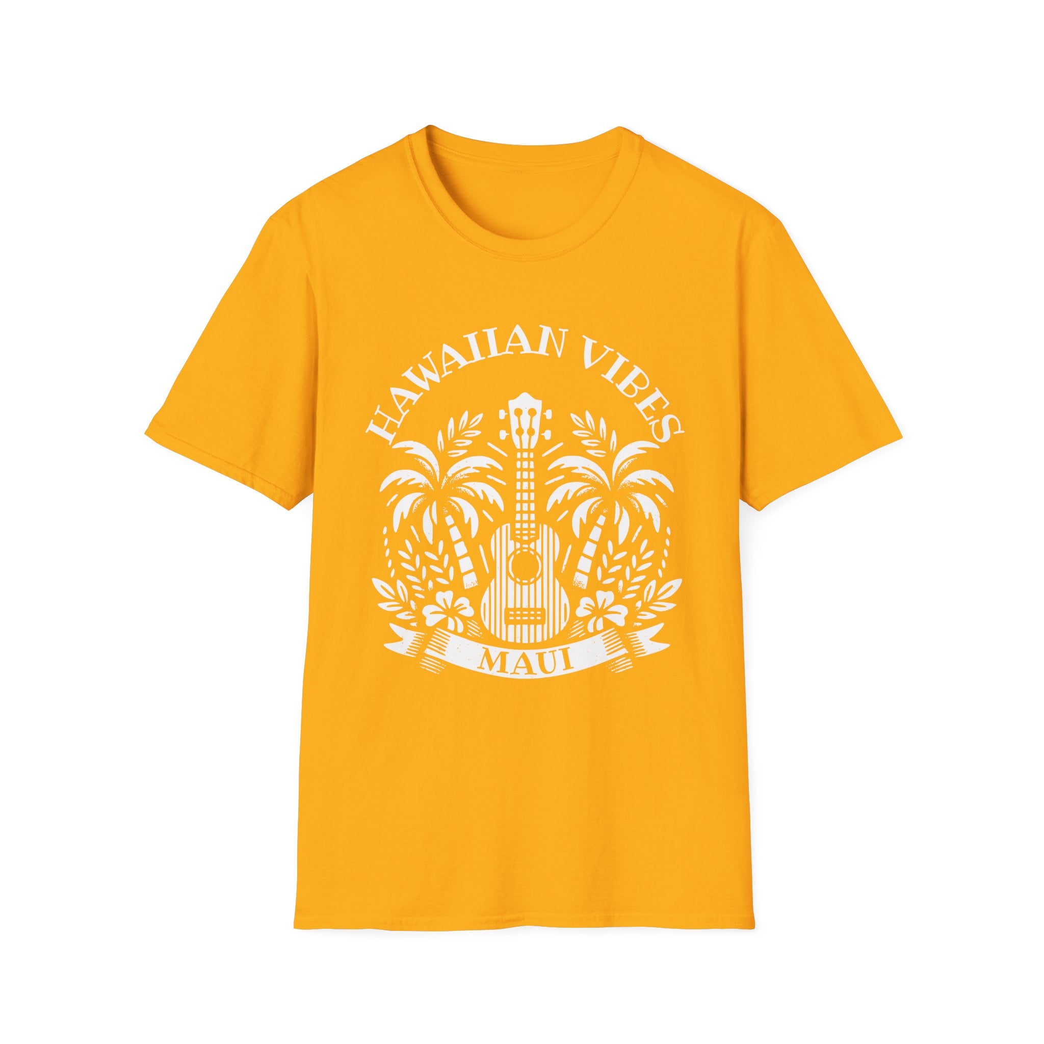 Hawaiian Vibes Maui Ukulele T-Shirt
