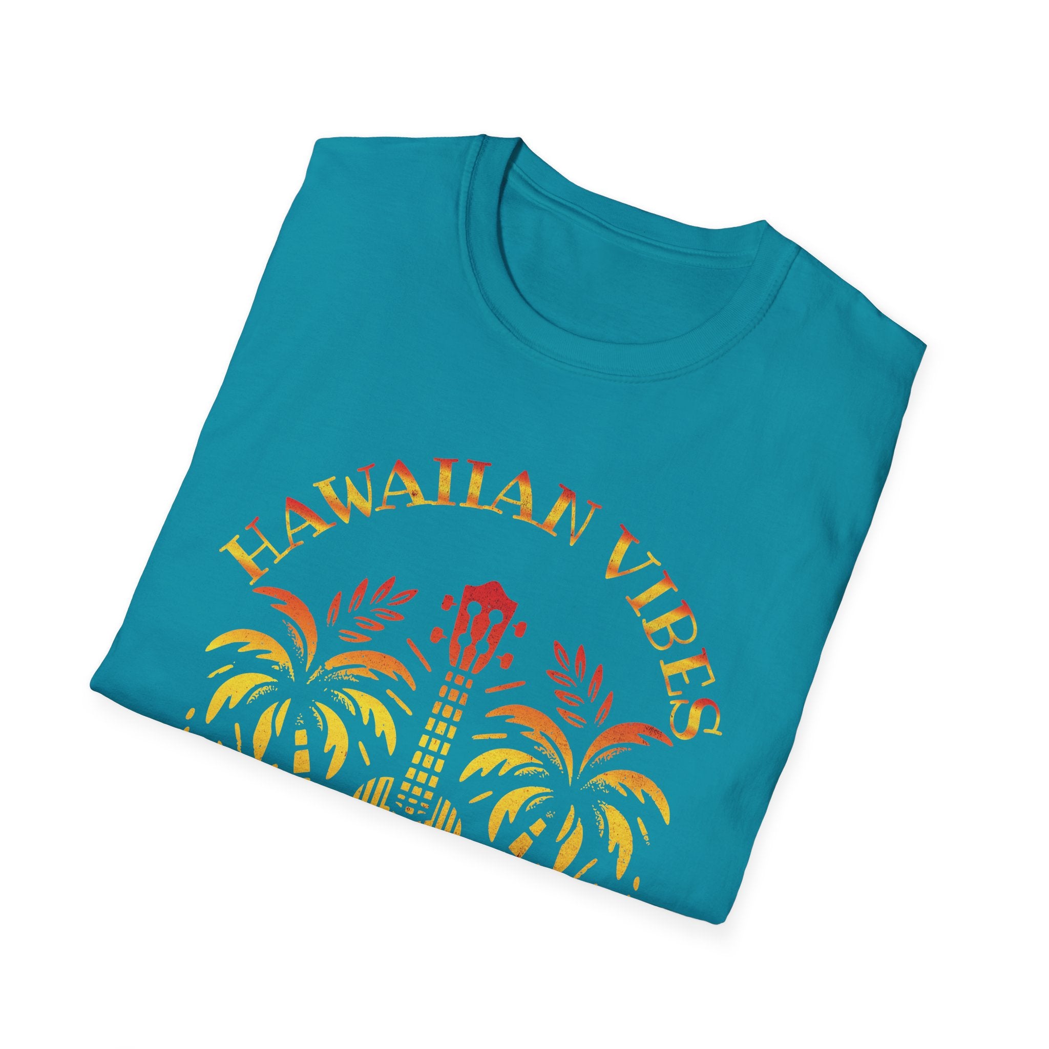 Hawaiian Vibes Maui Ukulele T-Shirt