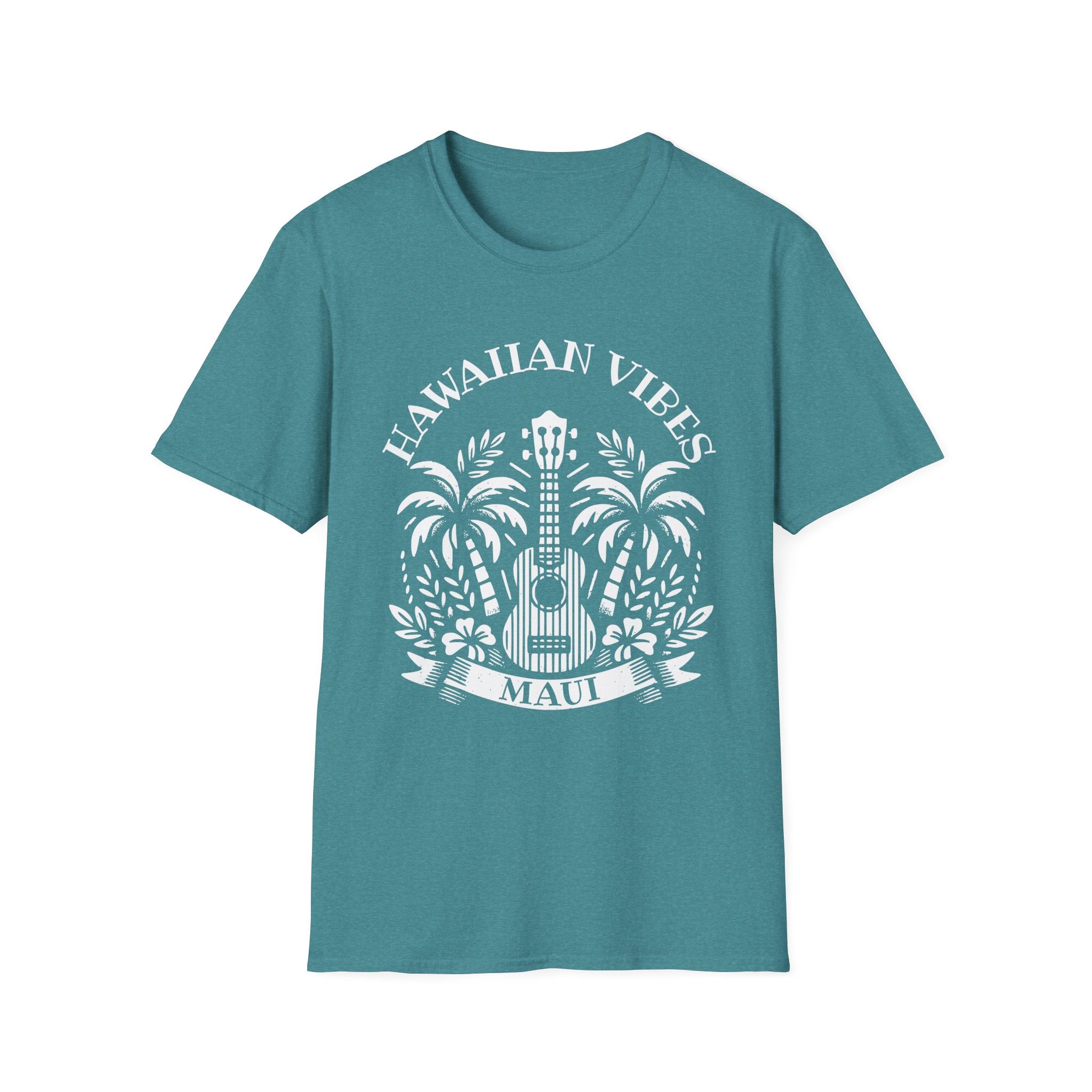 Hawaiian Vibes Maui Ukulele T-Shirt