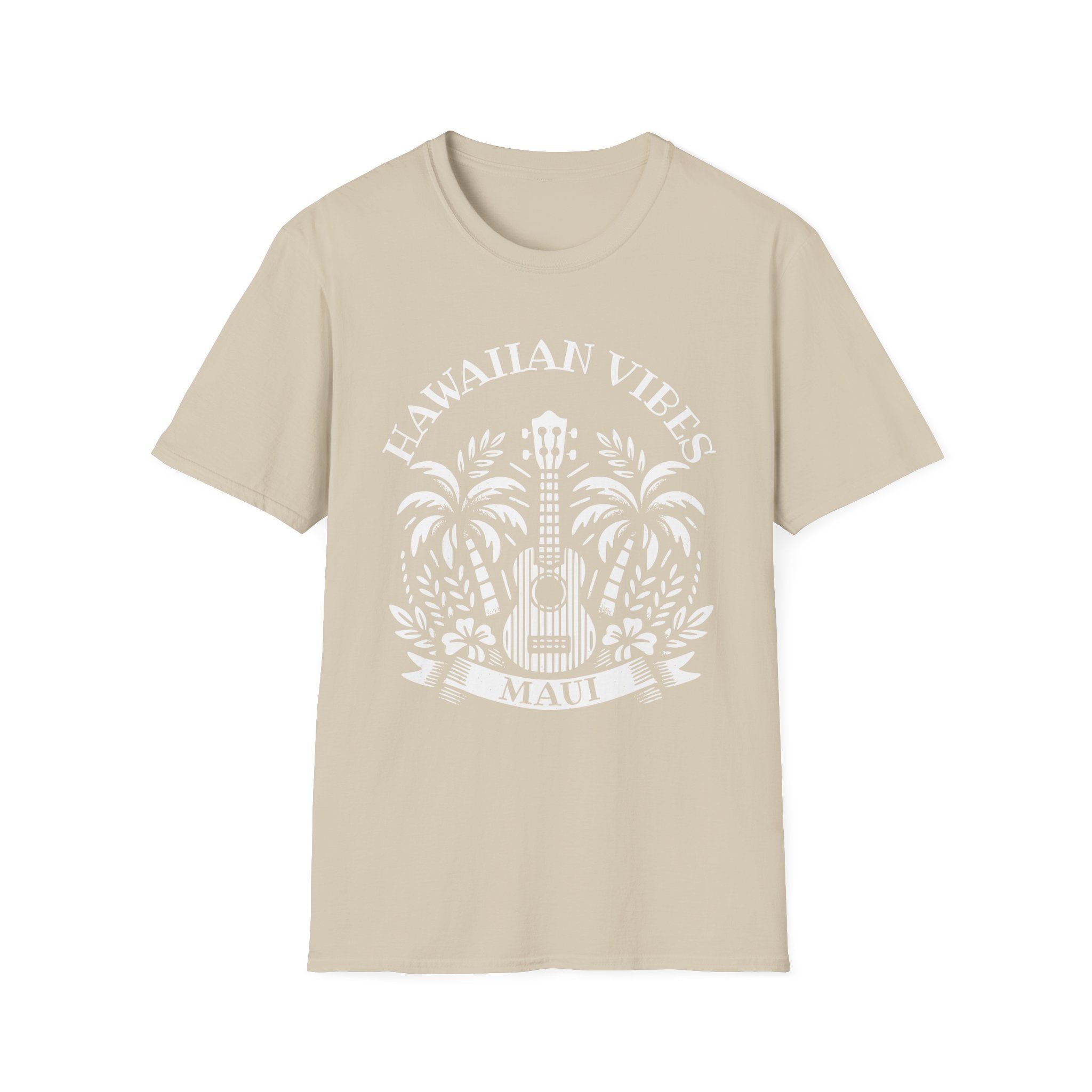 Hawaiian Vibes Maui Ukulele T-Shirt