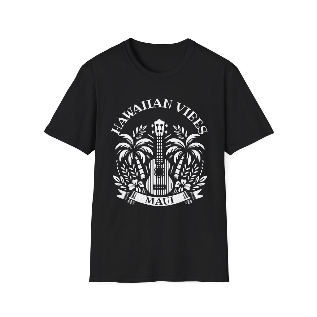 Hawaiian Vibes Maui Ukulele T-Shirt