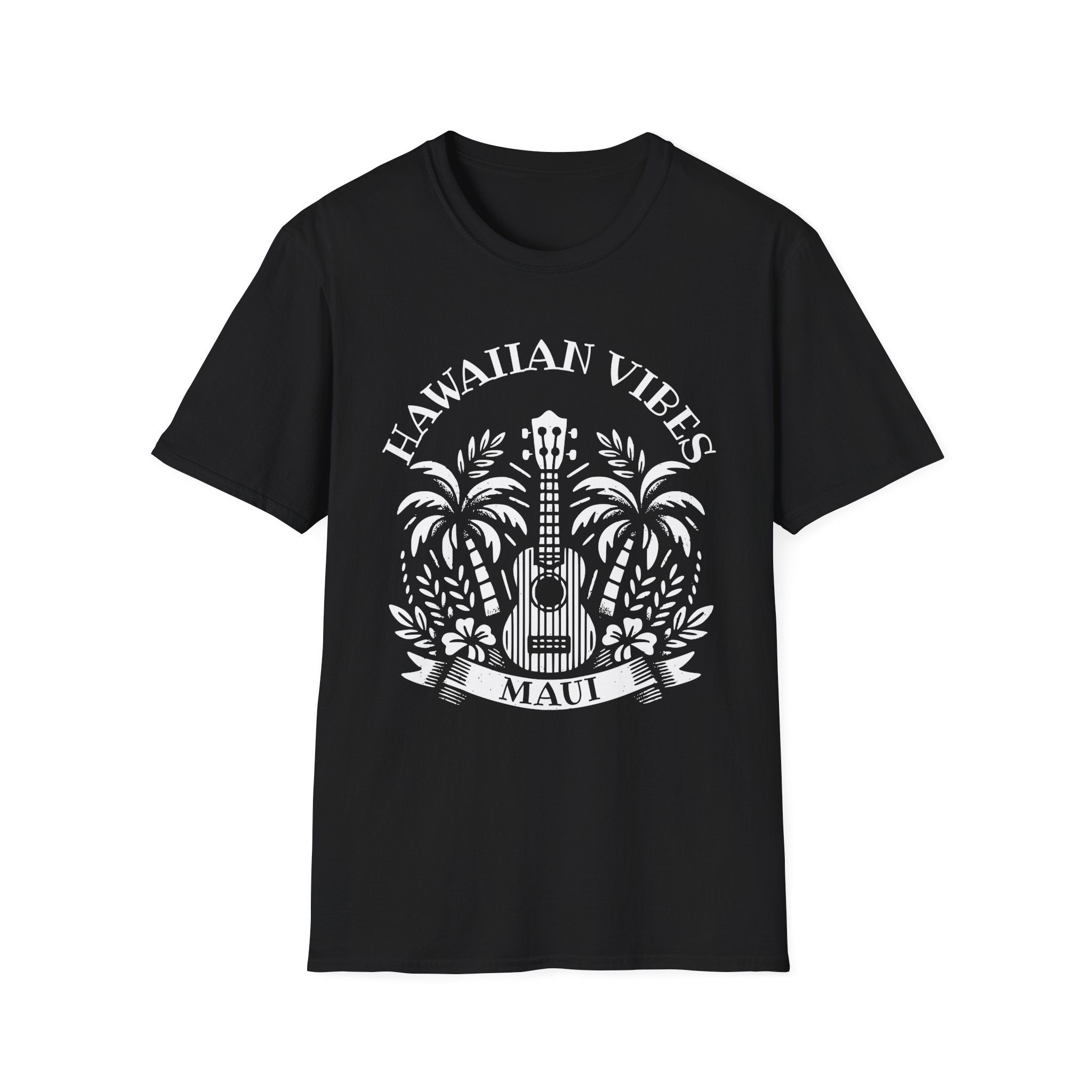 Hawaiian Vibes Maui Ukulele T-Shirt