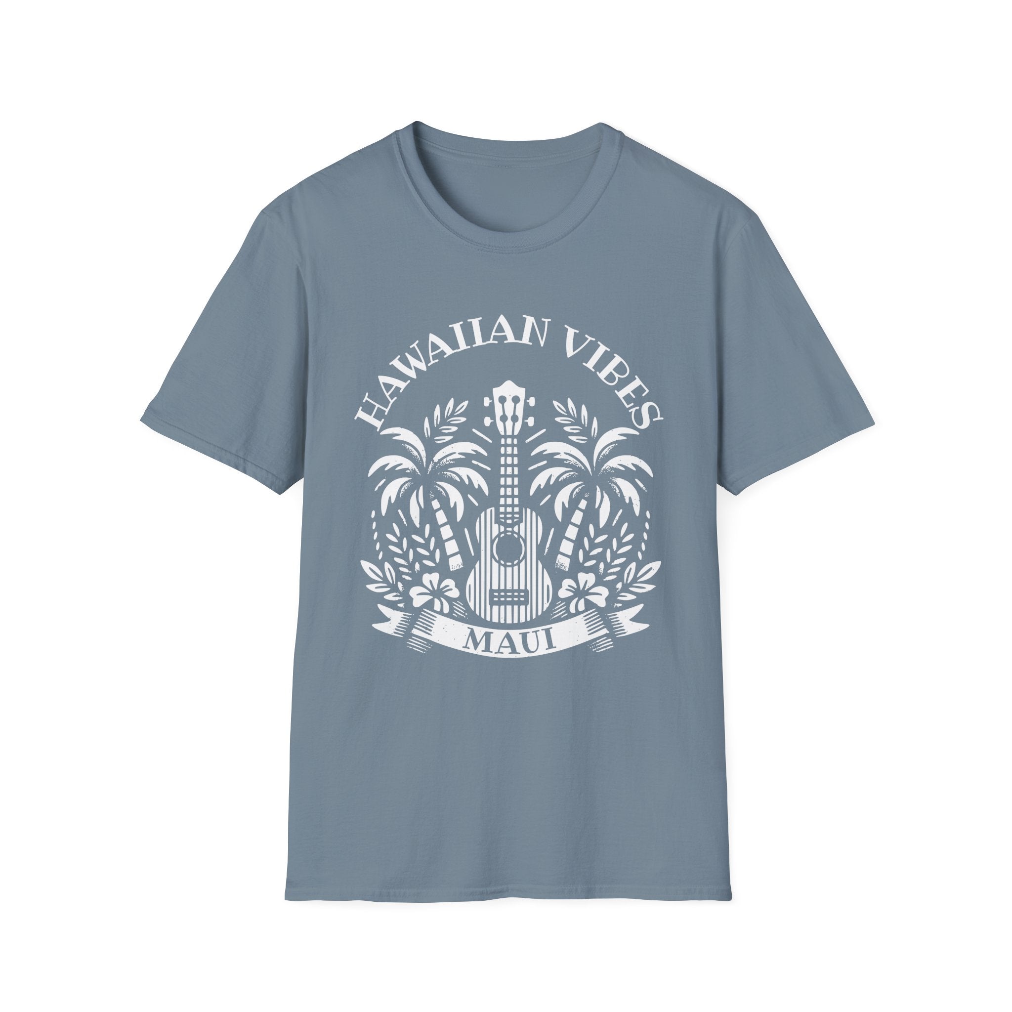 Hawaiian Vibes Maui Ukulele T-Shirt