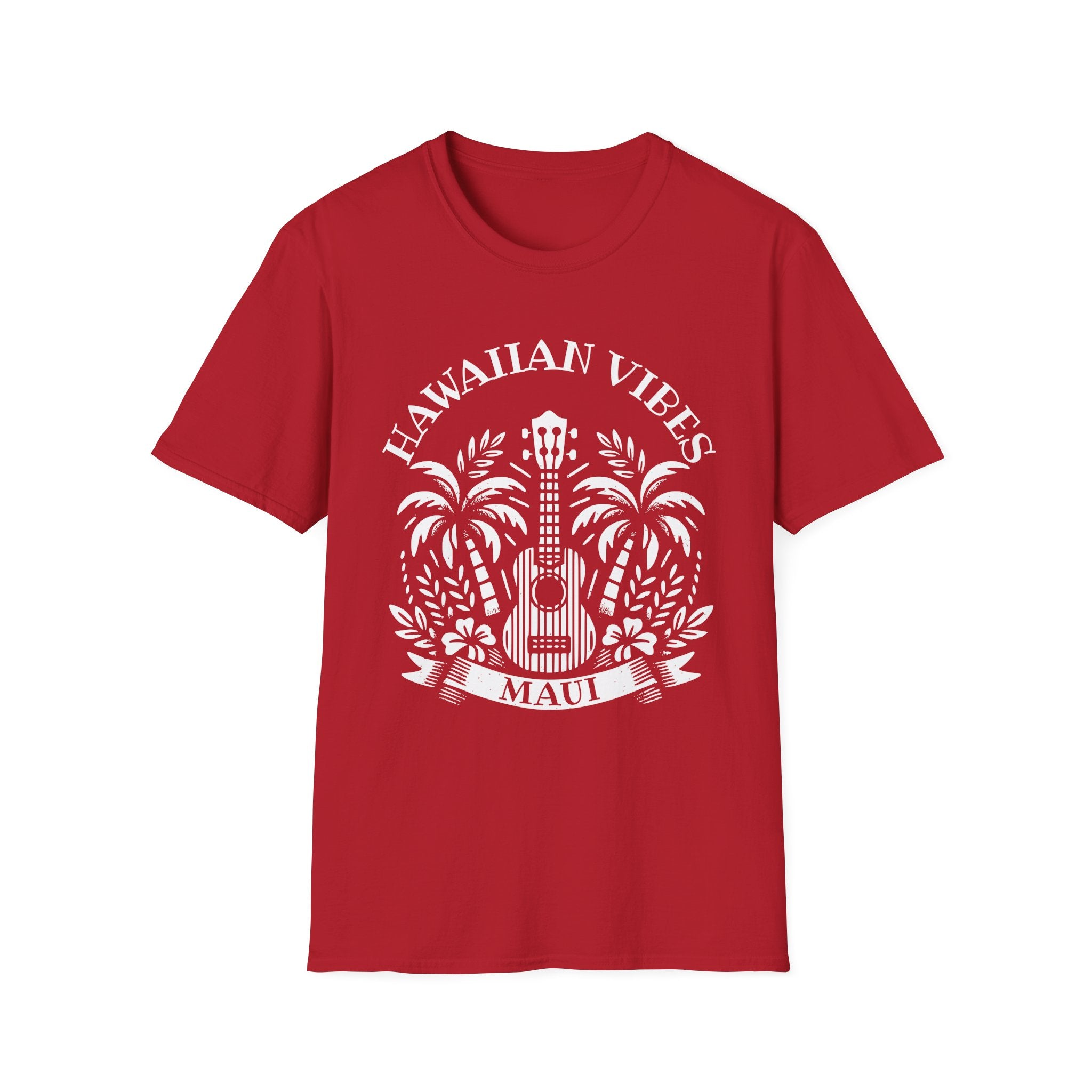Hawaiian Vibes Maui Ukulele T-Shirt