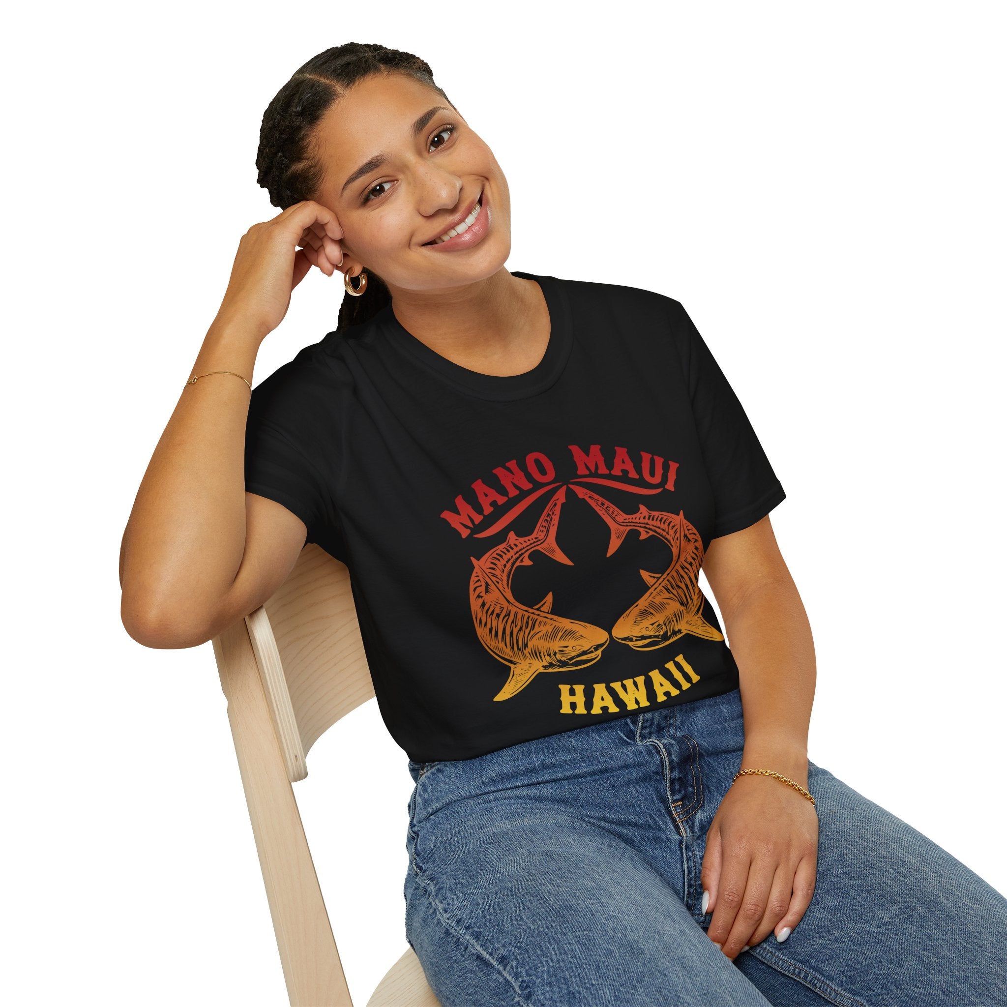 Tiger Shark Aumakua Tribute T-Shirt — Maui Hawaiian Culture Tee